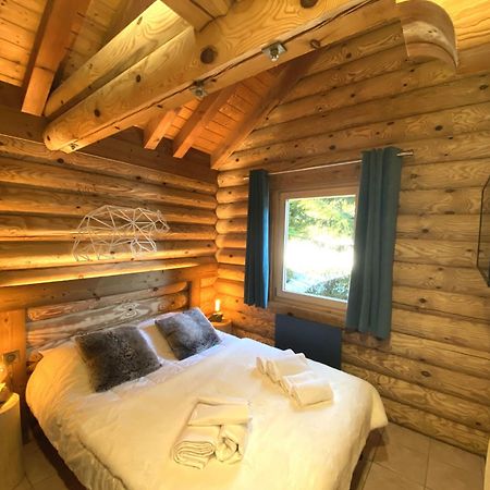 L'Oursblanc Chalet En Rondins La Bresse Eksteriør billede