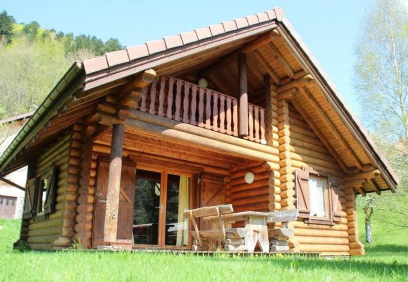 L'Oursblanc Chalet En Rondins La Bresse Eksteriør billede