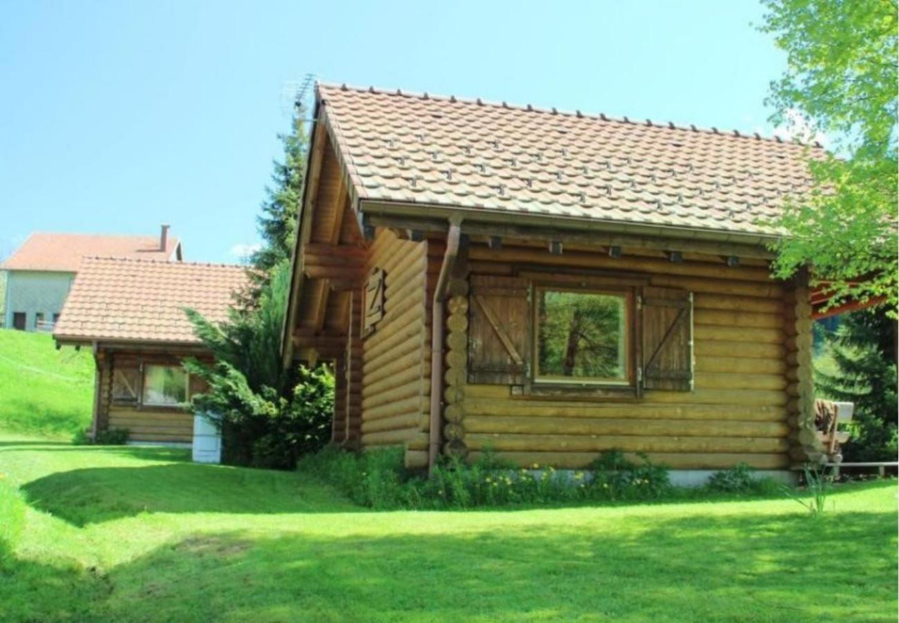 L'Oursblanc Chalet En Rondins La Bresse Eksteriør billede