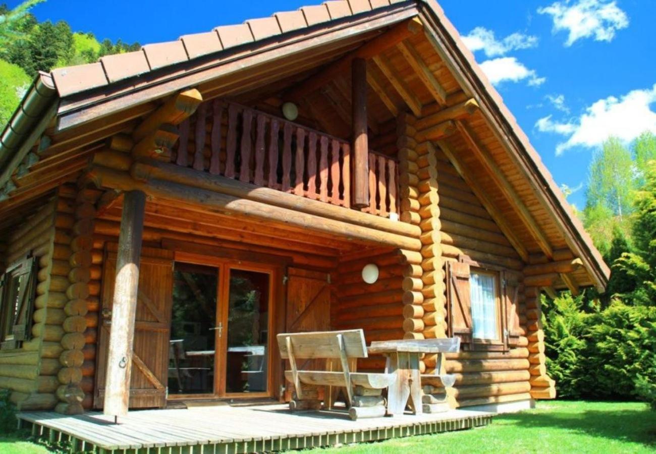 L'Oursblanc Chalet En Rondins La Bresse Eksteriør billede