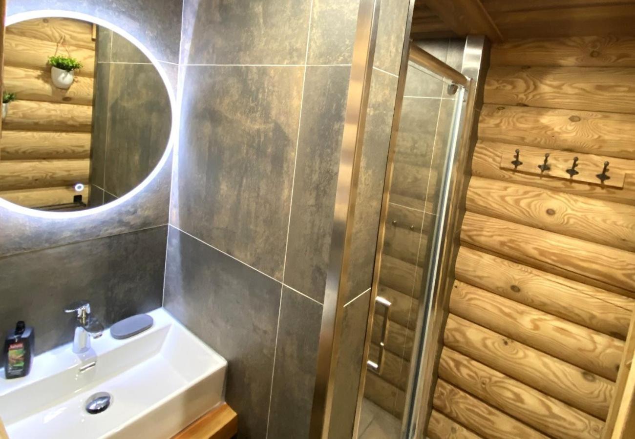 L'Oursblanc Chalet En Rondins La Bresse Eksteriør billede