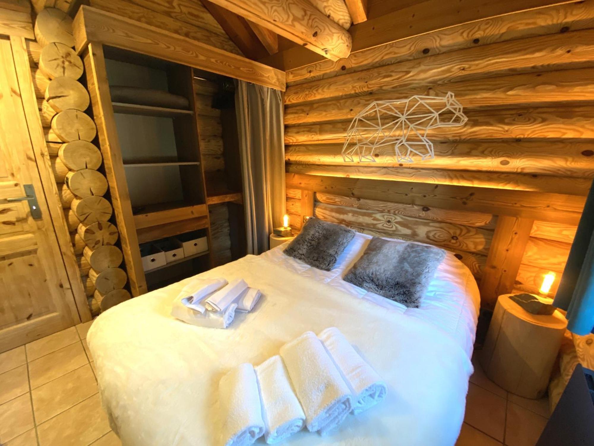 L'Oursblanc Chalet En Rondins La Bresse Eksteriør billede